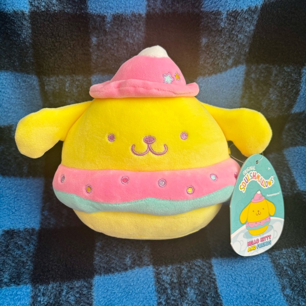 💎FREE ADD-ON💎 Sanrio Hello Kitty Dreamland Pompompurin 5” Squishmallow
